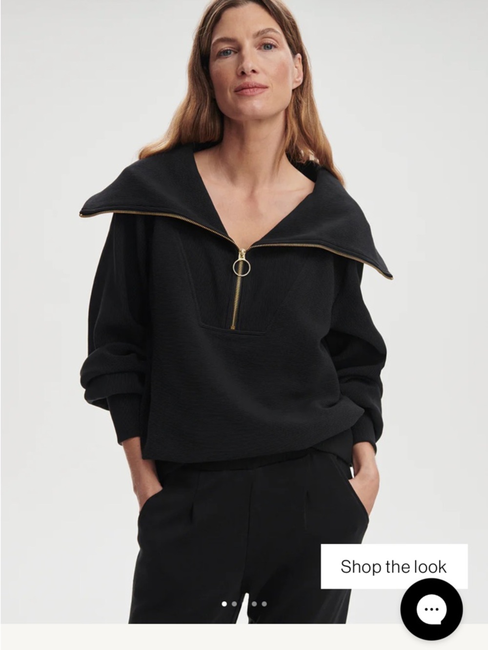 Barley Vine Half Zip